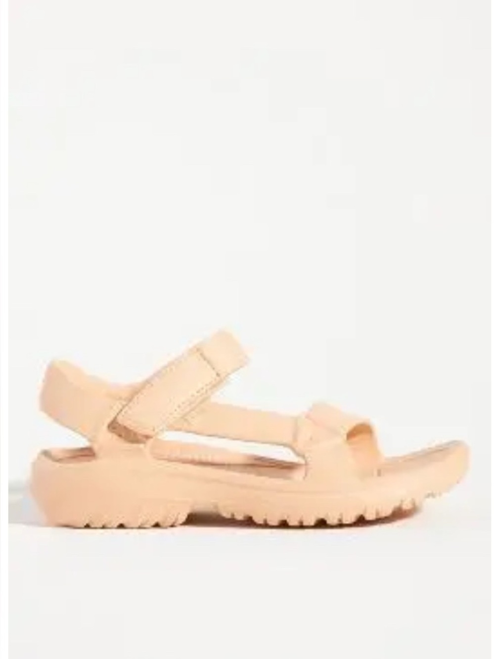 Teva Hurricane Drift Peach Nude Sport Sandals with Adjustable Straps